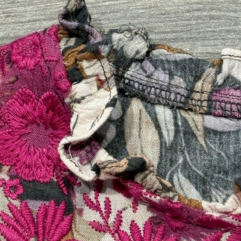 Adorable Boho Peasant Blouse by Savanna Jane! Size Medium - Picture 8 of 11